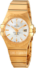 Omega Constellation Co-Axial 31mm Biały/18 karatowe żółte złoto Ø31 mm 123.50.31.20.05.002