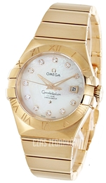 Omega Constellation Co-Axial 31mm Biały/18 karatowe różowe złoto Ø31 mm 123.50.31.20.55.001