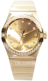 Omega Constellation Co-Axial 38mm Żółte złoto/18 karatowe żółte złoto Ø38 mm 123.55.38.21.58.001