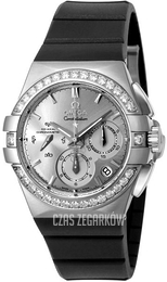 Omega Constellation Co-Axial 35Mm Srebrny/Guma Ø35 mm 121.57.35.50.02.001