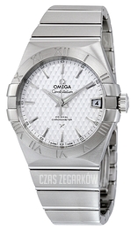 Omega Constellation Co-Axial 38mm Biały/Stal Ø38 mm 123.10.38.21.02.003