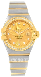 Omega Constellation Co-Axial 31mm Żółte złoto/18 karatowe żółte złoto Ø31 mm 123.25.31.20.58.001