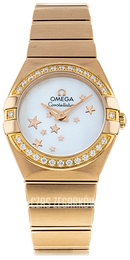 Omega Constellation Quartz 24mm 18 karatowe różowe złoto Ø24 mm 123.55.24.60.05.003