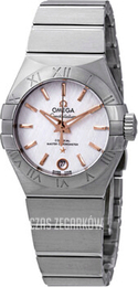 Omega Constellation Co-Axial 27Mm Srebrny/Stal Ø27 mm 127.10.27.20.02.001