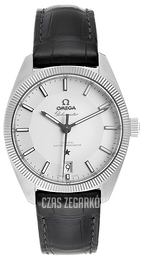Omega Constellation Globemaster Co-Axial Chronometer 39mm Srebrny/Skóra Ø39 mm 130.33.39.21.02.001