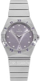 Omega Constellation Quartz 28Mm Purpurowy/Stal Ø28 mm 131.10.28.60.60.002