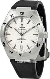 Omega Constellation Co-Axial 41 Mm Srebrny/Guma Ø41 mm 131.12.41.21.06.001