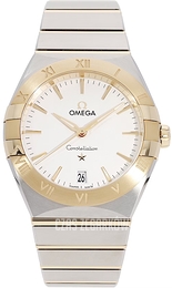 Omega Constellation Quartz 36 Mm Srebrny/18 karatowe żółte złoto Ø36 mm 131.20.36.60.02.002