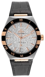 Omega Constellation Co-Axial 41 Mm Srebrny/Guma Ø41 mm 131.23.41.21.06.001