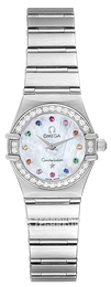 Omega Constellation Biały/Stal Ø22 mm 1460.79.00