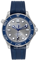 Omega Seamaster Diver 300m Szary/Guma Ø42 mm 210.32.42.20.06.001