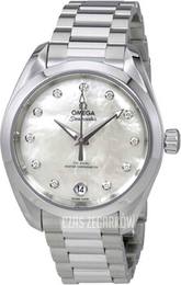 Omega Seamaster Aqua Terra 150M Biały/Stal Ø34 mm 220.10.34.20.55.001