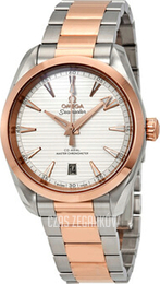 Omega Seamaster Aqua Terra 150M Srebrny/18 karatowe różowe złoto Ø38 mm 220.20.38.20.02.001