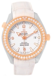 Omega Seamaster Planet Ocean Biały/Skóra Ø42 mm 222.28.42.20.04.001
