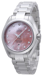 Omega Seamaster Aqua Terra 150m Master Co-Axial 34mm Różowy/Stal Ø34 mm 231.10.34.20.57.003
