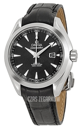 Omega Seamaster Aqua Terra 150m Co-Axial 34mm Czarny/Skóra Ø34 mm 231.13.34.20.01.001