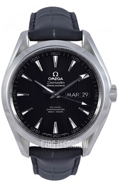 Omega Seamaster Aqua Terra 150m Co-Axial Annual Calendar 43mm Czarny/Skóra Ø43 mm 231.13.43.22.01.002
