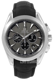 Omega Seamaster Aqua Terra 150m Co-Axial Chronograph 44mm Szary/Skóra Ø44 mm 231.13.44.50.06.001