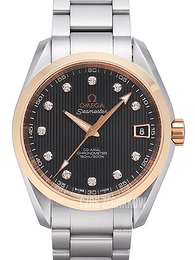 Omega Seamaster Aqua Terra 150m Co-Axial 38.5mm Czarny/Stal Ø38.5 mm 231.20.39.21.51.003