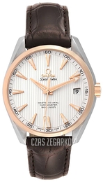 Omega Seamaster Aqua Terra 150m Master Co-Axial 41.5mm Srebrny/Skóra Ø41.5 mm 231.23.42.21.02.001