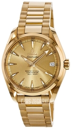 Omega Seamaster Aqua Terra 150m Master Co-Axial 38.5mm Szampański/18 karatowe żółte złoto Ø38.5 mm 231.50.39.21.08.001