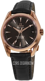 Omega Seamaster Aqua Terra 150m Master Co-Axial 38.5mm Szary/Skóra Ø38.5 mm 231.53.39.21.06.003