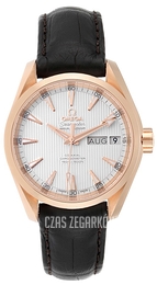 Omega Seamaster Aqua Terra 150m Co-Axial Annual Calendar 38.5mm Beżowy/Skóra Ø38.5 mm 231.53.39.22.02.001