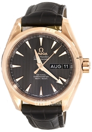 Omega Seamaster Aqua Terra 150m Co-Axial Annual Calendar 38.5mm Brązowy/Skóra Ø38.5 mm 231.53.39.22.06.001