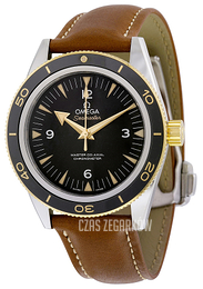 Omega Seamaster Diver 300m Master Co-Axial 41mm Czarny/Skóra Ø41 mm 233.22.41.21.01.001