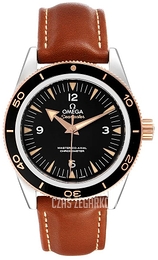 Omega Seamaster Diver 300m Master Co-Axial 41mm Czarny/Skóra Ø41 mm 233.22.41.21.01.002