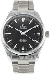 Omega Seamaster Aqua Terra 150m Czarny/Skóra Ø42.2 mm 2802.50.00