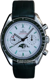 Omega Speedmaster Moonwatch Srebrny/Skóra Ø44.25 mm 304.93.44.52.99.003