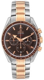 Omega Speedmaster Broad Arrow Brązowy/18 karatowe różowe złoto Ø42 mm 321.90.42.50.13.001