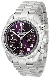 Omega Speedmaster Automatic Chronometer Purpurowy/Stal Ø38 mm 324.15.38.40.10.001