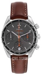 Omega Speedmaster Chronograph 38Mm Szary/Skóra Ø38 mm 324.32.38.50.06.001