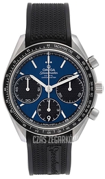 Omega Speedmaster Racing Co-Axial Chronograph 40mm Niebieski/Guma Ø40 mm 326.32.40.50.03.001