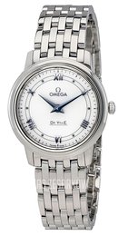 Omega De Ville Prestige Quartz 27.4mm Srebrny/Stal Ø27.4 mm 424.10.27.60.04.001