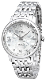 Omega De Ville Prestige Quartz 32.7mm Srebrny/Stal Ø32.7 mm 424.10.33.60.52.001