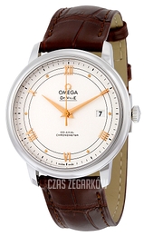 Omega De Ville Prestige Co-Axial 39.5mm Biały/Skóra Ø39.5 mm 424.13.40.20.02.002