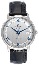 Omega De Ville Prestige Co-Axial 39.5mm Srebrny/Skóra Ø39.5 mm 424.13.40.20.02.003