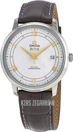 Omega De Ville Prestige Srebrny/Skóra Ø39.5 mm 424.13.40.20.02.005
