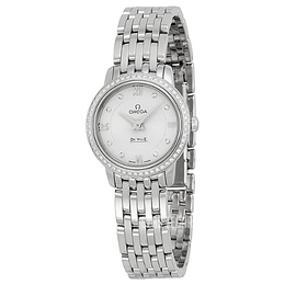 Omega De Ville Prestige Quartz 24.4mm Srebrny/Stal Ø24.4 mm 424.15.24.60.52.001