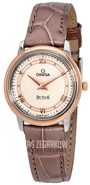 Omega De Ville Prestige Quartz 27.4mm Beżowy/Skóra Ø27.4 mm 424.23.27.60.09.001