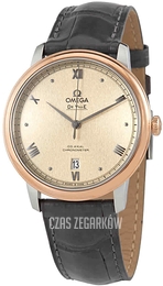 Omega De Ville Prestige Beżowy/Skóra Ø39.5 mm 424.23.40.20.09.001