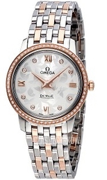 Omega De Ville Prestige Quartz 27.4mm Srebrny/Stal Ø27.4 mm 424.25.27.60.52.001