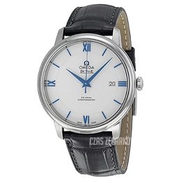 Omega De Ville Prestige Co-Axial 39.5mm Biały/Skóra Ø39.5 mm 424.53.40.20.04.001
