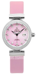 Omega De Ville Ladymatic Co-Axial 34mm Różowy/Skóra Ø34 mm 425.37.34.20.57.001