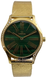 Omega De Ville Tresor Zielony/18 karatowe żółte złoto Ø36 mm 428.55.36.60.99.003