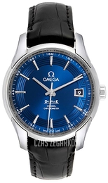 Omega De Ville Hour Vision Co-Axial 41mm Niebieski/Skóra Ø41 mm 431.33.41.21.03.001