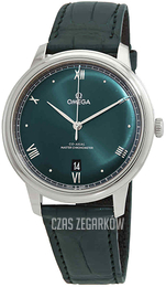 Omega De Ville Prestige Zielony/Skóra Ø40 mm 434.13.40.20.10.001